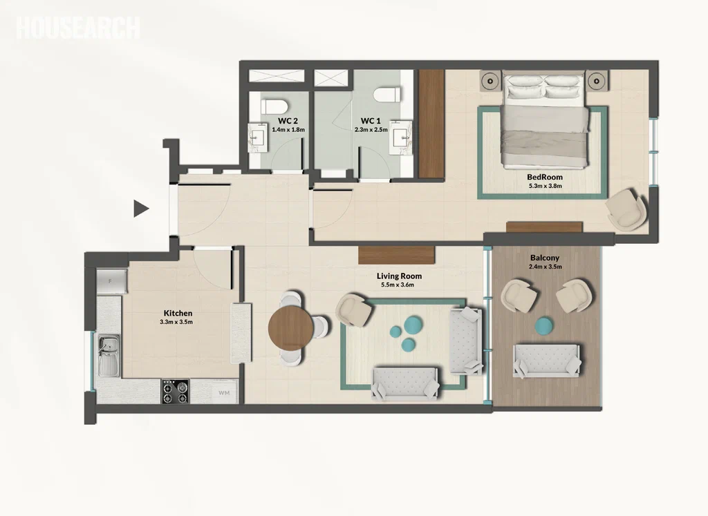 1 Bedroom
